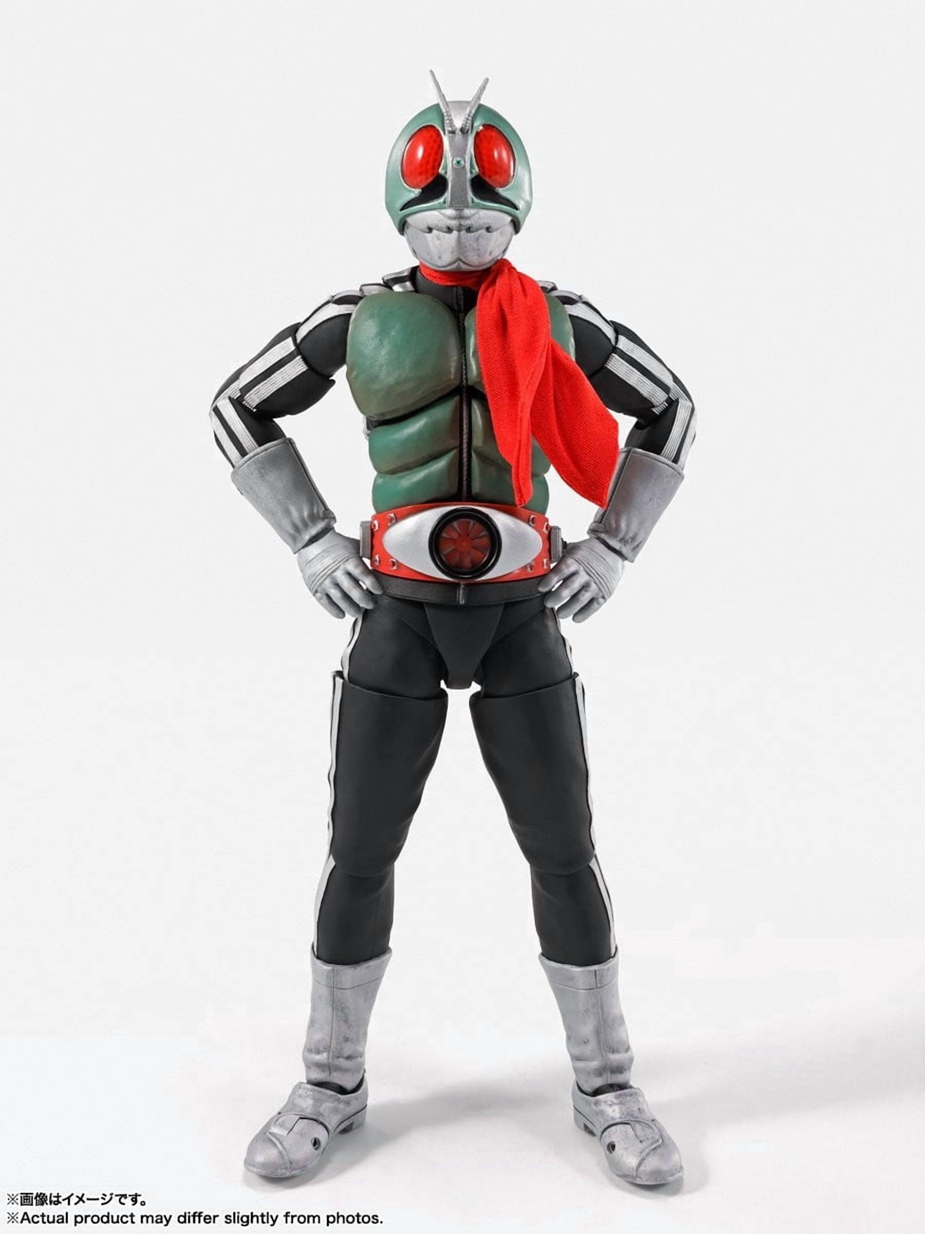 Tamashii Nations Masked (Kamen) Rider: Kamen Rider 1 Legendary Showa Masked Riders Edition First Release (Shinkocchou Seihou) S.H.Figuarts Action Figure