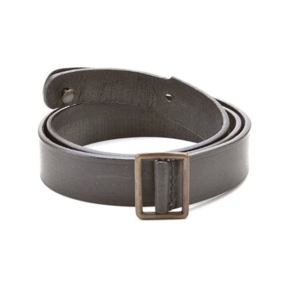 World War Supply Gun Sling French Mas Berthier Lebel Drum Dyed Black Leather