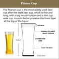 thumbnail image 4 of Host Beer Glass  Freezer Gel Chiller Double Wall Plastic Frozen Pint Glass, 4 of 5