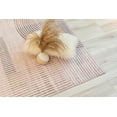thumbnail image 4 of 7' X 10' Beige and Brown Abstract Distressed Area Rug, 4 of 9