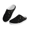 thumbnail image 2 of Kdxio Star Silver Glitter Women's Men's Slippers Plush Slip-On House Slipper for Winter Indoor Soft Cushion Non-slip Fluffy Slides Slippers-35/36, 2 of 7