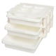 thumbnail image 1 of Organizador de cajones autoadhesivo deslizable para debajo del escritorio, ideal para la cocina y el hogar. Nivel triple, 1 of 9