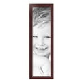 thumbnail image 2 of ArtToFrames 8" x 29" Cherry Picture Frame, 8x29 inch Red MDF Poster Frame (WOM-4643), 5 Pack, 2 of 7