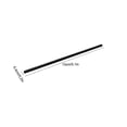 thumbnail image 4 of 500pcs Plastic Straws Thin Tube Cocktail Water Flat Mouthed Straight Tube, 4 of 5