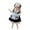 Black, variant on 30cm Dolls Delicate Dress up Movable Joints Doll for Party Crafts Scene blue