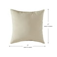 thumbnail image 2 of Greendale Home Fashions 17'' x 17'' Reversible Outdoor Throw Pillow, Set of 2, Stone, 2 of 5