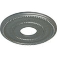 thumbnail image 3 of Ekena Millwork 12 1/8"OD x 3 5/8"ID x 3/4"P Valeriano Ceiling Medallion (Fits Canopies up to 6 1/4"), Hand-Painted Platinum, 3 of 6
