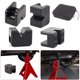 thumbnail image 1 of Almohadilla de goma para gato de elevación de coche, adaptador ranurado, soporte de gato, protección universal de la base del cuerpo del coche (4 almohadillas de gato), 1 of 5