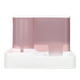 thumbnail image 3 of Dispensador automático de comedero para gatos con ventana de visualización transparente, comedero para perros de gran capacidad, dispensador de agua, color rosa, 3 of 15