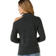 thumbnail image 3 of Sofia Jeans by Sofia Vergara Women's Cutout Cable Sweater, 3 of 6