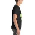 thumbnail image 5 of Cute Smiski Shirt – Kawaii Green Character Tee  (Black Heather, S), 5 of 6