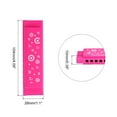 thumbnail image 2 of Uxcell Translucent Harmonica Assorted Colors 10 Holes Pink ABS Harp Mouth 2Pack, 2 of 6