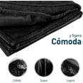 thumbnail image 4 of Cobija Bluelander King Size, Diseño Liso, Negro, 4 of 6