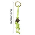 Skeleton Soldier Pendant Skeleton Paratrooper Rope Pendant Hanging Car