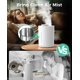 thumbnail image 4 of Humidificador Jack & Rose de vapor tibio de acero inoxidable de 3 L, 4 of 9
