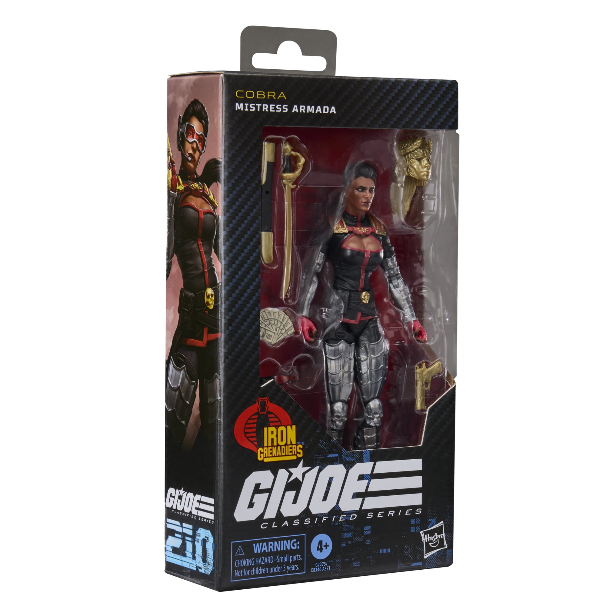 G.I. Joe Classified Series 210, Mistress Armada, 6 Inch Action Figure