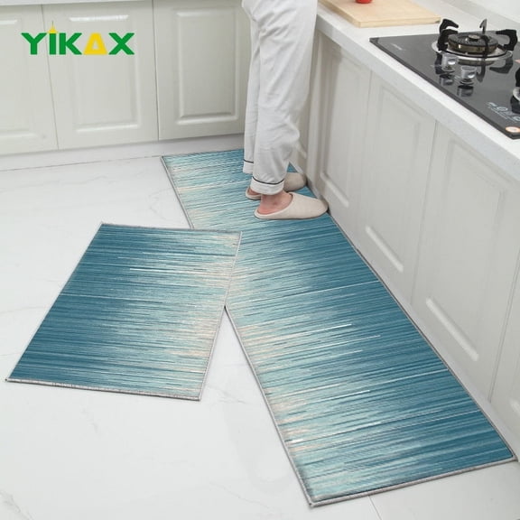 Nordic Style Kitchen Floor Mat Non-Slip Bathroom Carpet Modern Minimalist Bedroom Bedside Decor Rugs Balcony Hallway Doormat