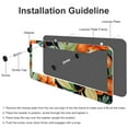 thumbnail image 4 of Orange Leaves And Berries License Plate Frames 2 PCS Merry Christmas with Leaves License Plate Cover License Plate Novelty License Plate Frame for Women Men Metal License Plate Cover, 4 of 6