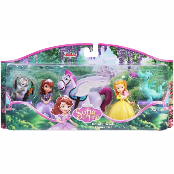 Disney Junior Sofia The First Royal Friends Figure Set 5 Pc Pack Walmart Com Walmart Com