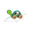 thumbnail image 3 of Teissuly Children's Drag Toy Car Pull Rope Traction Car Kindergarten Baby Educational Early Education Walking Toys Teissuly WER202311210056, 3 of 5