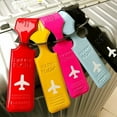 thumbnail image 2 of Aircraft luggage tags, travel trolley cases, anti-lost labels, identification, listing, travel, business trip consignment, write name signs, 2 of 23