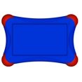 thumbnail image 2 of Visual Land 7-Inch Safety Bumper (ME-BP-037-RYL), Royal, 2 of 4