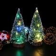 thumbnail image 3 of PVCS 11.8" Tabletop LED Luminous Christmas Tree for Home Decor, Present for Children (Green), 3 of 5