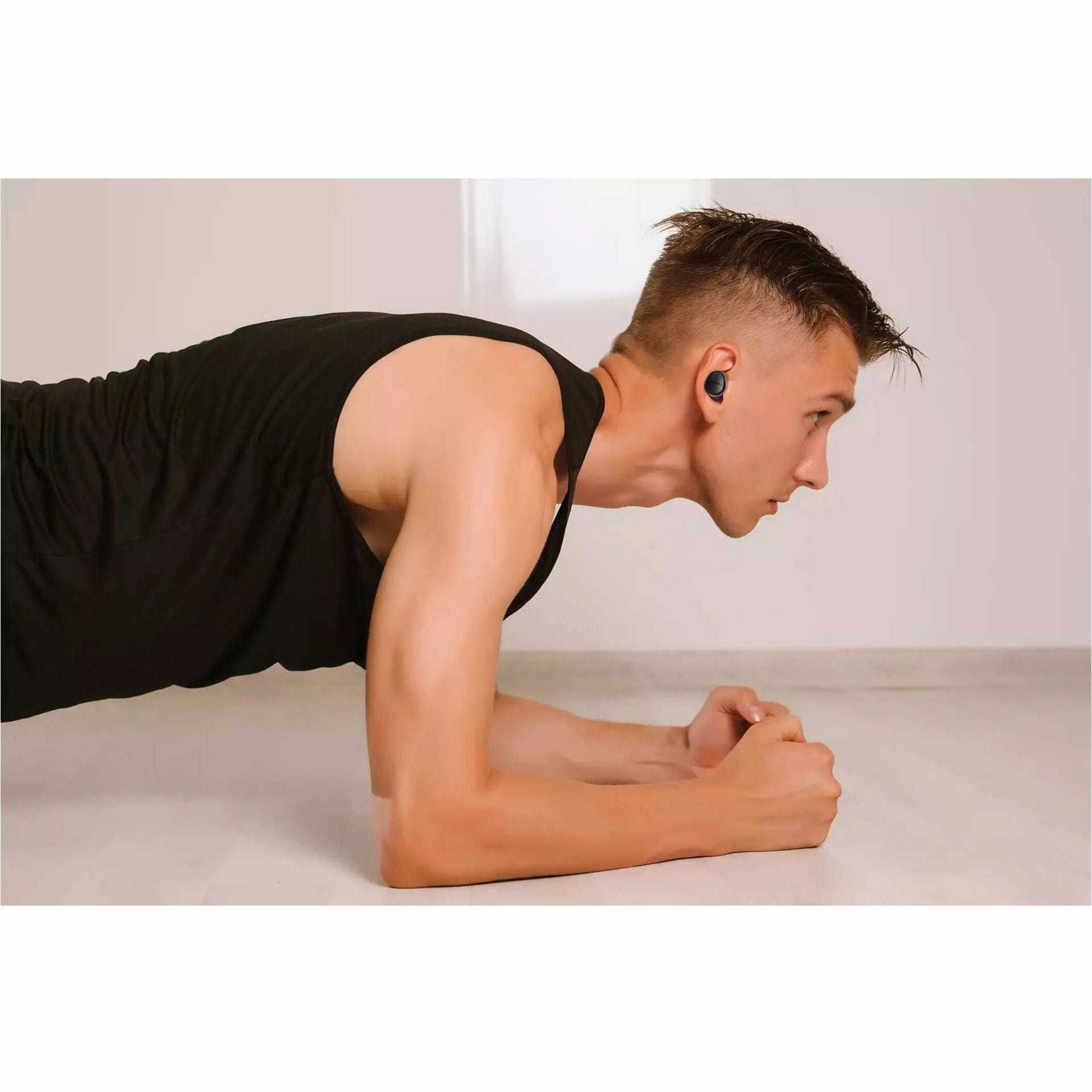 Philips T4556 True Wireless Headphones, Active Noise Canceling, IPX4 Water Resistant, Black