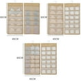 thumbnail image 4 of Bueautybox 15/24/30 Pocket Wardrobe Hanging Socks Bra Underwear Bag Storage Pouch Organizer, 4 of 6