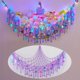 thumbnail image 1 of - Organizador de almacenamiento de juguetes con luz LED, animales de peluche, deción de habitación para niñas, colgante de pared con lentejuelas para recámara de niños, cuarto de bebé, sala, 1 of 5