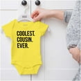 thumbnail image 5 of Best Cousin Ever Cute Relative Family Romper Boys or Girls Infant Baby Brisco Brands NB, 5 of 6