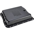 thumbnail image 4 of Speedway Motors Black Steel Transmission Pan for GM 700R4, 4L60E and 4L65E, Stock Capacity with Finned Design, 2-5/8 Inch Deep, Includes 1/2-20 Drain Plug, 4 of 5