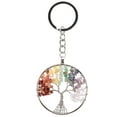 thumbnail image 1 of Shisuyan charm keyring Keychain Natural Stone 1Set Decorative Use Key Organization, 1 of 9
