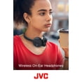 thumbnail image 2 of JVC HA-S23W Wireless Headphones - On Ear Bluetooth Headphones, Foldable Flat Design, 17-Hour Long Battery Life (Orange), 2 of 7