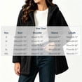 thumbnail image 2 of Perfectbot Women Sherpa Hooded Jacket, Long Sleeve Button Down Fleece Coat Fall Winter Warm Outerwear, 2 of 7