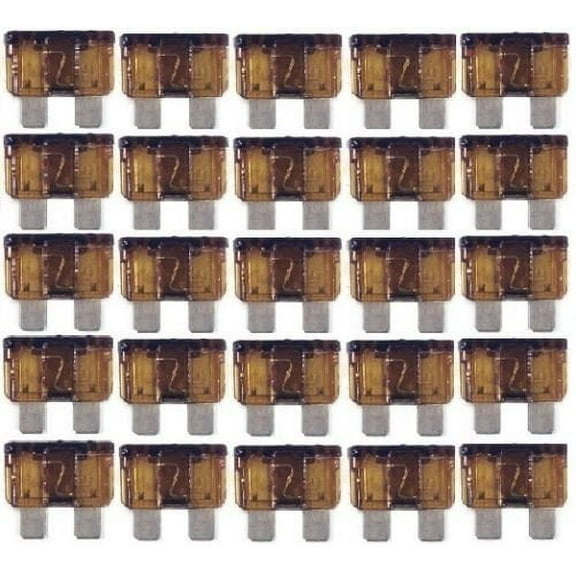 DNF 25 Pack 5 AMP ATC Blade Style 12V Automobile Fuses