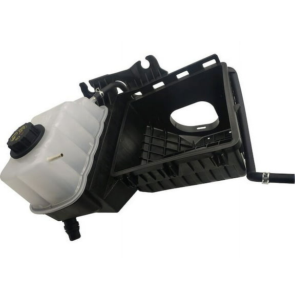 Front Engine Coolant Reservoir Expansion Tank - Compatible with 2011 - 2014 Ford F-150 3.5L 3.7L V6 5.0L V8 2012 2013