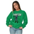 thumbnail image 4 of the Phantom Retro Comic Superhero Sweatshirt for Men or Women Brisco Brands S, 4 of 6