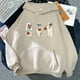 thumbnail image 2 of Sudadera con capucha de Halloween para mujer, sudaderas con capucha de fantasma divertido, gráfico estético Harajuku, jerséis de calabaza Vintage, sudaderas Unisex, Otoño e Invierno, 2 of 3