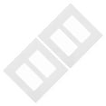 thumbnail image 3 of EcoNesxp 2-piece set screw-free double wall plate plastic light switch cover white decorative socket panel set screw-free double wall plate plastic light switch cover white decorative socket panel 2-, 3 of 5