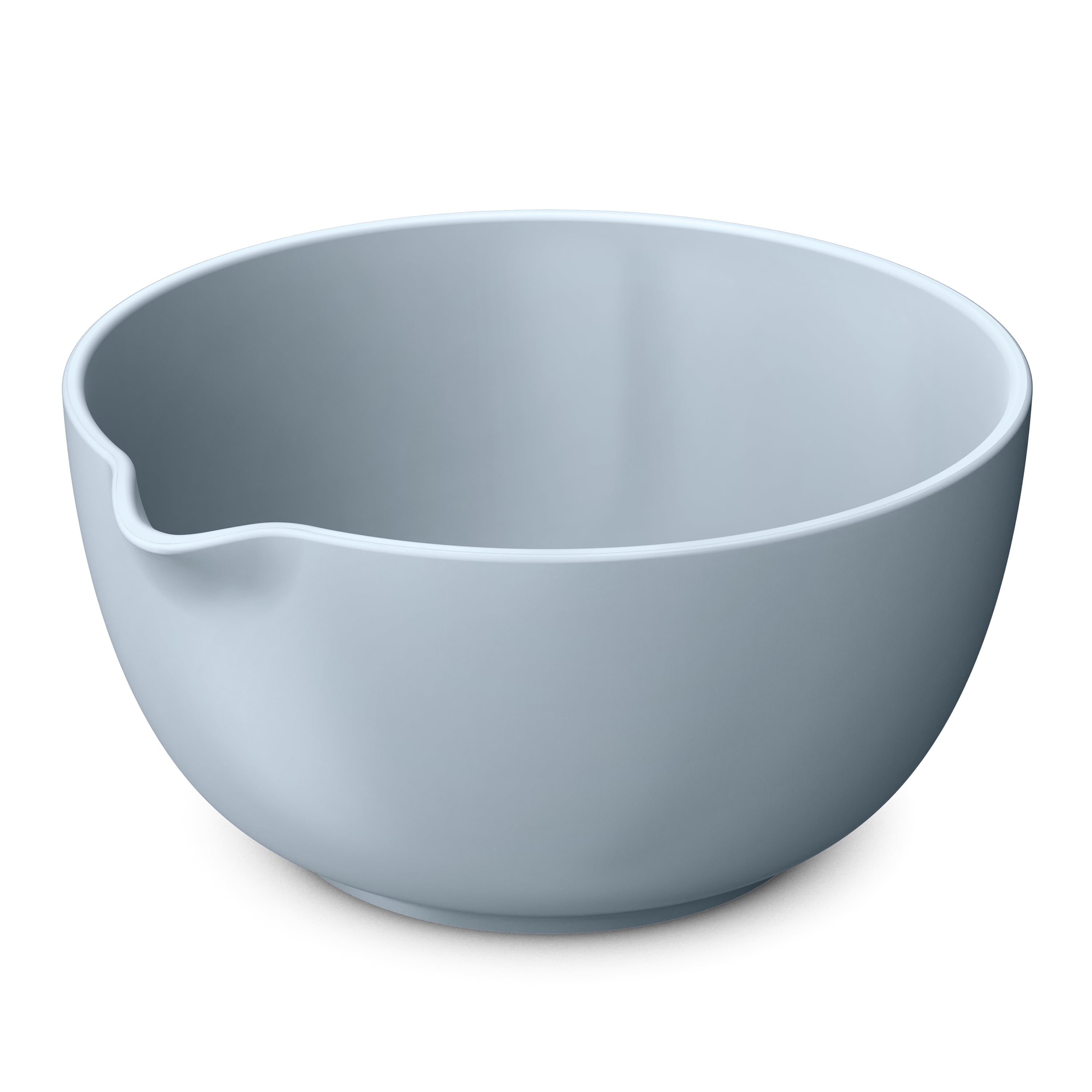 Beautiful by Drew Barrymore 3 qt Stoneware Batter Mixing Bowl, Cornflower Blue
