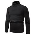 thumbnail image 2 of Yynuda Mens Turtleneck Lightweight Slim Fit Sweater Casual Knitted Pullover_Gift Of G, 2 of 3