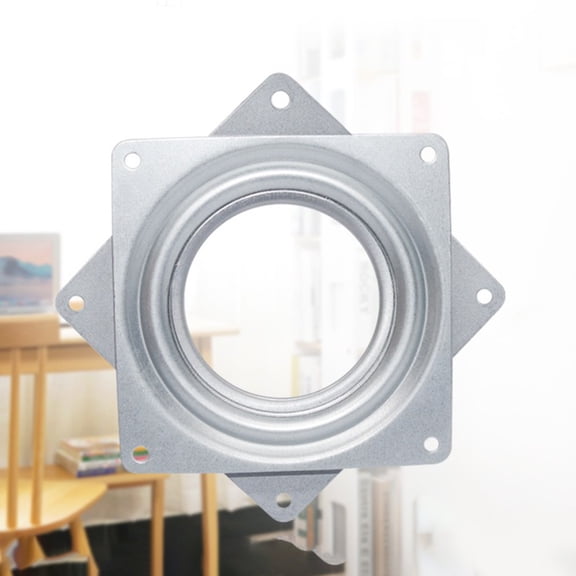 Joernso 4 inch 360 Degree Rotating Furniture Cabinets Thickened Bearing Swivel Plate