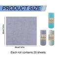 thumbnail image 3 of Microfiber Cleaning Cloth Roll Reusable Washable Dish Towels Lint Free Absorbent Rags for Kitchen Car Cleaning Drying Wiping Surfaces,1PC,A, 3 of 9