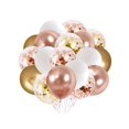 thumbnail image 5 of 40pcs Rose Gold Confetti Latex Balloons mixed Metal Matte Balloon Set Baby Shower Wedding Balloon Engagement Bachelor Bride Shower Happy Birthday Part, 5 of 5
