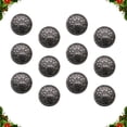 thumbnail image 3 of 30pcs 20mm Stylish Metal Buckle Hollow-out Button Handcraft Tools Down Button DIY Sewing Buttons for Decor Use (Black), 3 of 8