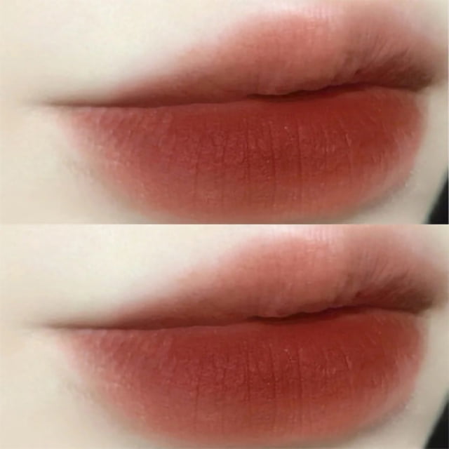 Brillo de labios mate Color encantador fácil eliminación lápiz labial líquido maquillaje de labios cosmético para mujeres #05