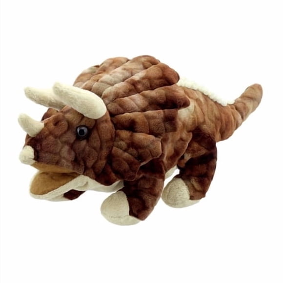 The Puppet Company Baby Triceratops Dinosaur Hand Puppet