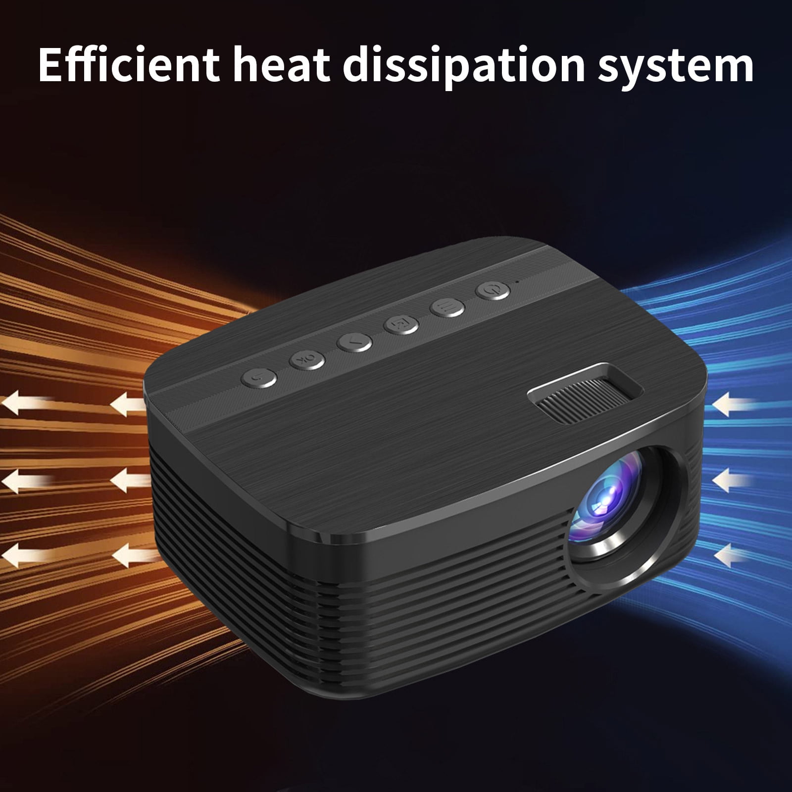 AZXY Projector,Mini Projector,Mini Projector for Phone,Movie Projectors,Smart Projector with Bluetooth and Wifi