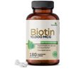 Futurebiotics Biotin 10,000 MCG High Potency Tablets Supports Healthy Hair, Skin & Nails & Energy Production, Non-GMO, 180 Vegetarian Tablets